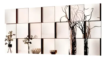 Espelhos Decorativos Vidro 3d Liverpool Corpo Inteiro Sala Cor Da Moldura Preto