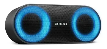 Caixa De Som Speaker Aiwa Aws-sp-01 Bluetooth Cor Preto 127220v