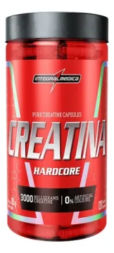 Creatina Hardcore 120 Cápsulas Integralmedica
