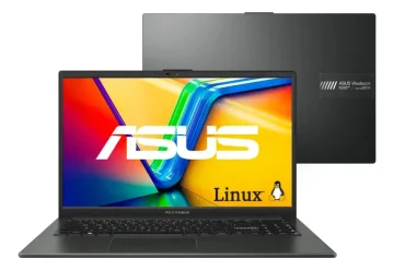 Notebook Asus Vivobook Go 15 Amd Ryzen 5 7520u 16gb 512ssd Mixed Black Preto