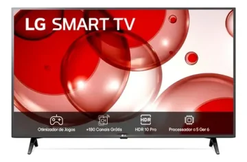 Smart Tv Profissional LG 43 Full Hd Processador A5 Ger6 Ai Alexa Integrada Webos 23 43lr671c-b