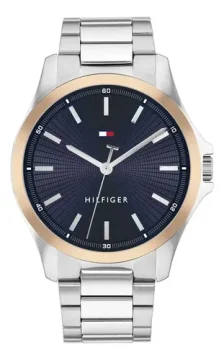 Relógio Tommy Hilfiger Masculino Aço Prateado