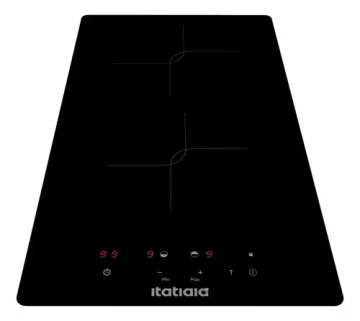 Cooktop Indução 2 Bocas Itatiaia Timer Preto