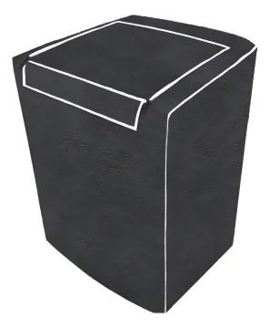 Capa Maquina De Lavar Eletrolux Brastemp 12kg 13kg 15kg 16kg Cor Preto com Ziper G Sao Miguel