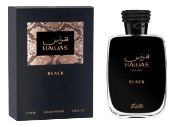 Perfume Eau de Parfum Rasasi Hawas Black Masculino 100 ml