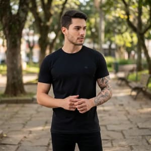 Camiseta Ogochi Básica Algodão