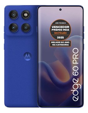 Smartphone Motorola Edge 60 Pro 5g - 256gb 24gb (12gb Ram+12gb Ram Boost) Tela Quad-curve Moto Ai 50mp Sony Camera Ultrarresistencia Militar Ip68 +