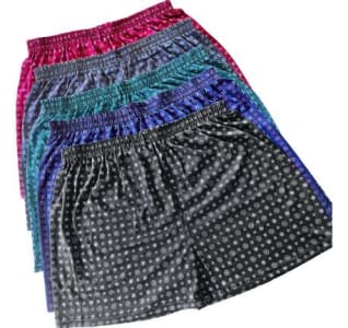 Kit 5 Cueca Samba Canção Short Masculino Pijama Conforto