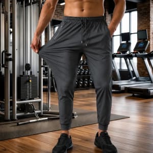 Calça Masculina Tactel Jogger Esportiva Academia Slim Treino