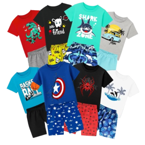 Kit 6 Peças De Roupa Infantil Menino Masculino Verão Barato