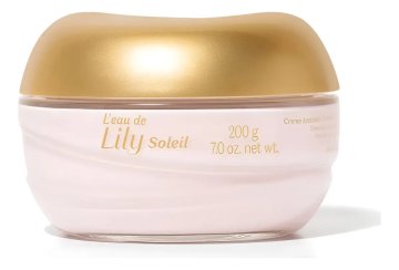 Creme Acetinado L`eau De Lily Soleil Floral 200g