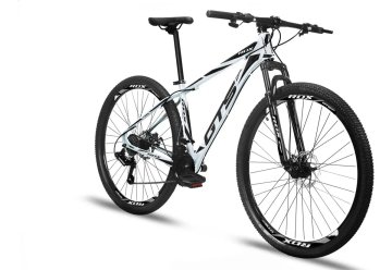 Bicicleta Aro 29 Gts Alumínio Rdx 24v Freio A Disco Cor Branco/preto Tamanho Do Quadro 19