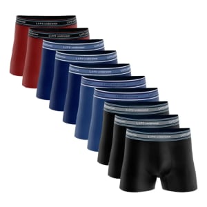 Kit 10 Cuecas Boxer Lupo Algodão Masculino GG