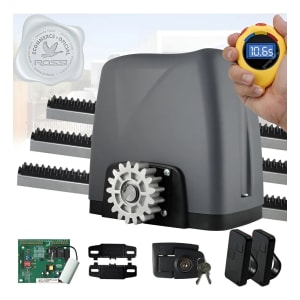 Kit Motor Rossi 14 Dz Nano Turbo 36 Portão Deslizante 600kg