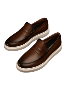 Sapato Masculino Mocassim Loafer Couro Casual Comfort Luxo, Tamanhos 37 ao 46