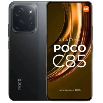 Celular Xiaomi Poco C85 4g 8gb 256gb Nfc 6.9'' Mediatek Helio G81 Ultra 6 Ah Preto