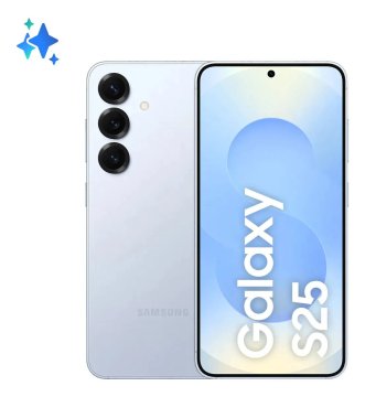 Samsung Galaxy S25 5G, 256GB, 12GB, Câmera Tripla - Azul claro