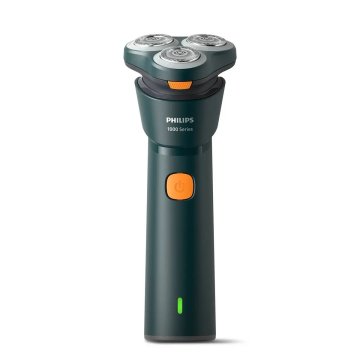 Barbeador elétrico Philips Shaver série 1000 para uso seco e úmido, lâminas Powercut, cabeças flutuantes 3D, modo de operação de 35 minutos S1882/00