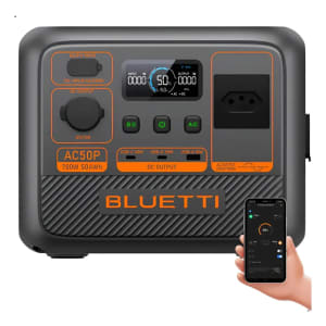 Estação De Energia Ac50p Bluetti Portátil 504wh 700w Potente