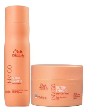 Kit Invigo Nutri Enrich Shampoo 250ml E Máscara 150ml