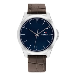 Relógio Tommy Hilfiger Couro Marrom