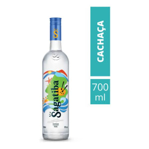 Cachaça pura cristalina 700ml Sagatiba