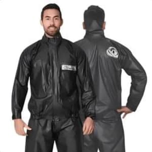 Kit Capa Chuva Moto Impermeável Motoqueiro Motoboy Ciclista