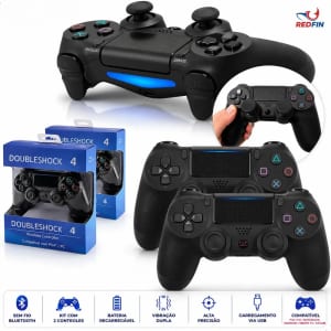 Kit 2 Controle Para Ps4
