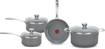 Jogo De Panelas Tefal Ceramic Vitality 4 Peças