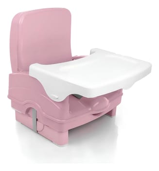 Cadeira De Refeição Portátil Cake Rosa - Voyage Rosa