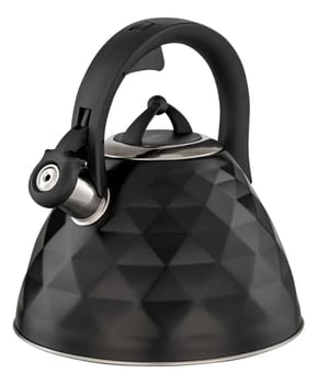 Chaleira de Inox Brinox 3L Black Diamond Com Apito Indução Preta