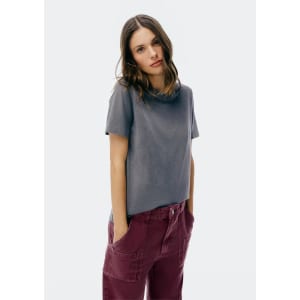 Blusa Feminina Manga Curta Estonada Hering