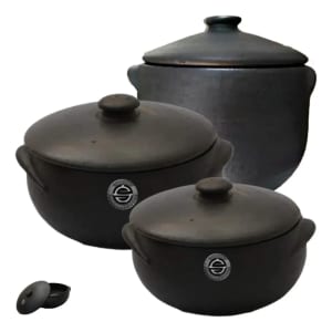 Conjunto Kit Panelas De Barro Capixaba Nº 0,00,01.