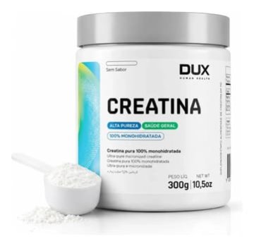 DUX HUMAN HEALTH Creatina Monohidratada Pura Sabor Neutro 300g