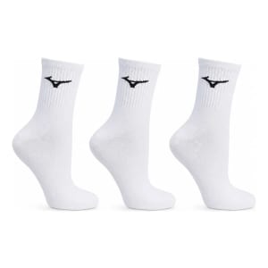 Kit 3 Pares Meia Esportiva Mizuno Cano Médio Original
