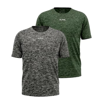 Kit 2 Camisetas Dry Alpha Masculina