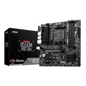 Placa-mãe MSI B550m Pro-VDH Am4 HDMI VGA Dport
