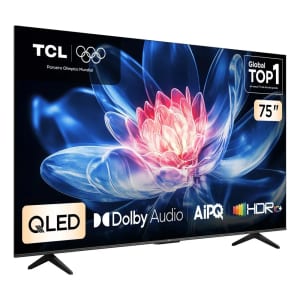 TCL Smart TV 75" T6C 4K QLED Tela HVA HDR10+ e Google TV