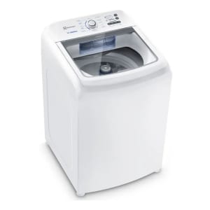 Máquina de Lavar Electrolux 15kg Branca Essential Care com Cesto Inox e Jet&Clean LED15