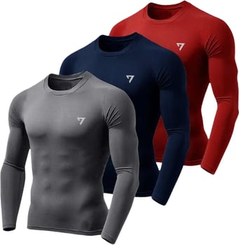 Kit 3 Camisas Uv 50 Segunda Pele Proteção Solar Unissex
