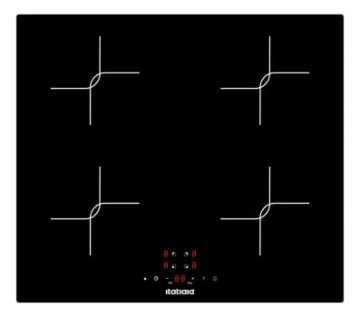Cooktop de Indução Itatiaia Master 4Q 220V - Preto
