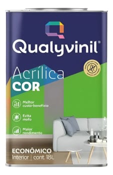 Tinta Antimofo Acrílica Econômica Qualyvinil