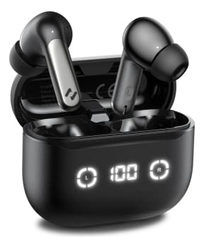 Fones De Ouvido Sem Fio Enc Havit Tw984 Nc01t Bluetooth 5.4 Preto