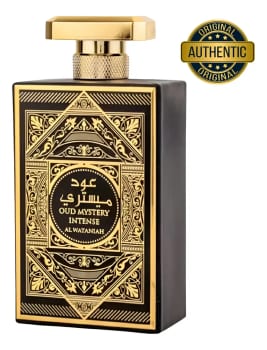 Perfume Mystery Al Wataniah Oud Intense Edp Masculino 100ml