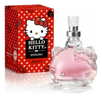 Perfume Desodorante Colônia Feminina Hello Kitty Estilosa 25ml Jequiti