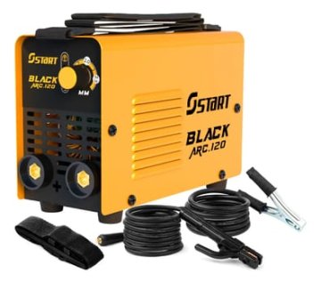 Máquina De Solda Inversora Elétrica Portátil Start Black Arc 120a Mma Eletrodo Tig 220 V