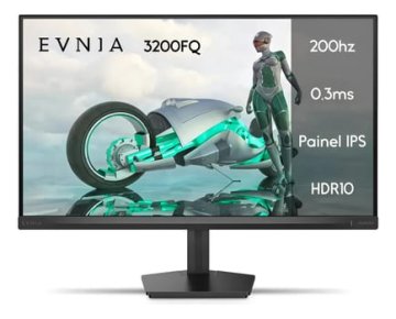 Monitor Gamer Phillips de 23.8" Full HD IPS com 200Hz