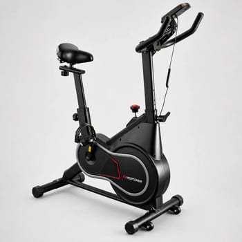 Bicicleta Ergométrica Spinning Mopower Indoor Pro 20kg Preto