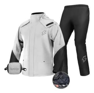 Kit Capa De Chuva Roupa Conjunto Para Motoqueiro Reforçada