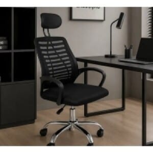 Cadeira Escritório Oficial Diretor Mesh Ergonômica Office
